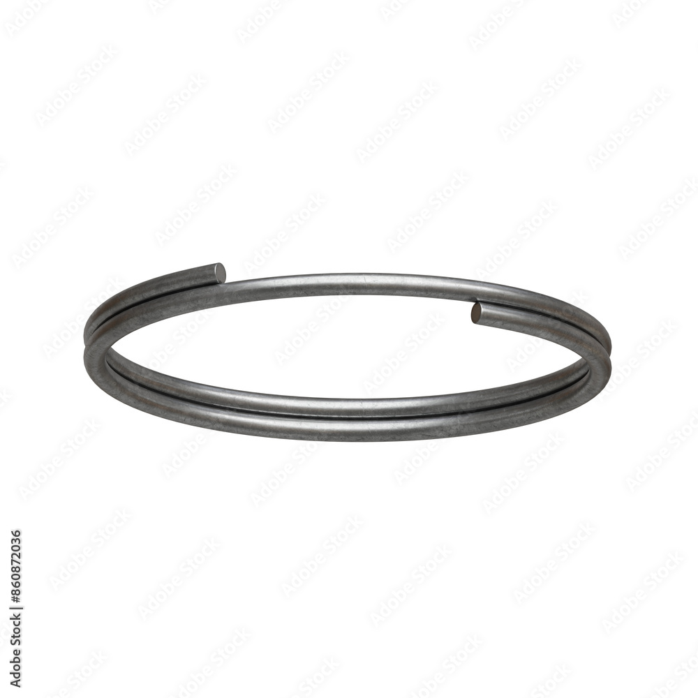 Keyring isolated on white Keyring isolated on white