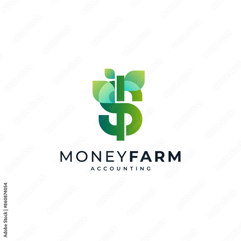 letter S and leaves for business, finance and agriculture logos letter S and leaves for business, finance and agriculture logos