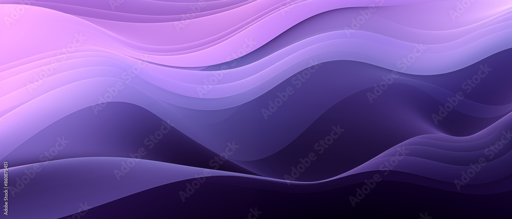Purple Gradient Fluid Waves Purple Gradient Fluid Waves