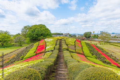 Tsukayama-kofun Tumulus, Utsunomiya, Tochigi, Japan