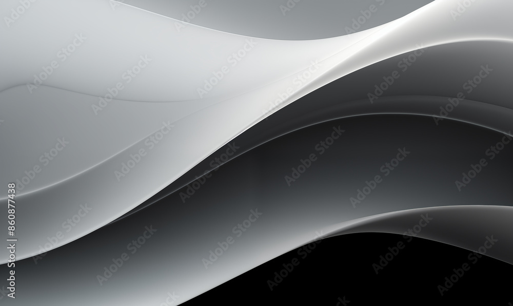 An abstract image featuring smooth, flowing waves in shades of black and light gray, creating a modern and elegant visual aesthetic. An abstract image featuring smooth, flowing waves in shades of black and light gray, creating a modern and elegant visual aesthetic.