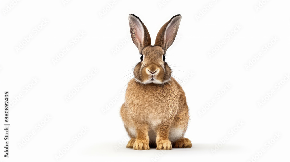 Fluffy domestic rabbit looking in camera Fluffy domestic rabbit looking in camera