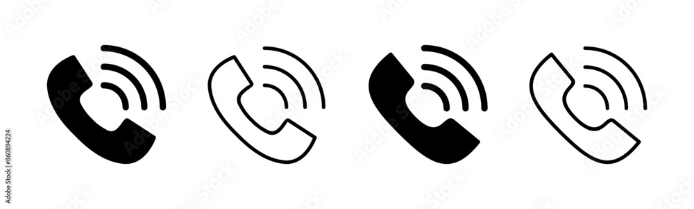 Call icon set. telephone icon vector. phone icon vector. contact us Call icon set. telephone icon vector. phone icon vector. contact us
