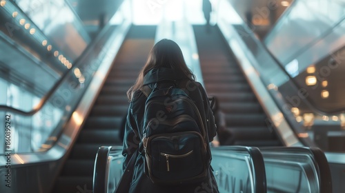 illustration of an airplane passenger, heading to the flight transit point at the airport, flight schedule at an international airport, modern, traveler, carrying a suitcase, wearing polite clothes