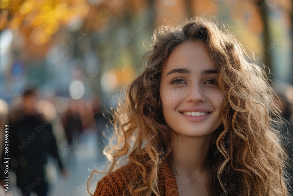 Fototapeta premium A young blonde girl