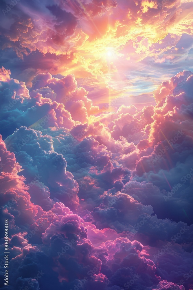 Spectacular Radiant Skies: Vibrant Clouds Illuminated by Golden Sunlight, Nature's Celestial Beauty, Colorful Sunrise Scenery, Majestic Sky Art, Atmospheric Light Play, Dreamy Cloudscape Spectacular Radiant Skies: Vibrant Clouds Illuminated by Golden Sunlight, Nature's Celestial Beauty, Colorful Sunrise Scenery, Majestic Sky Art, Atmospheric Light Play, Dreamy Cloudscape
