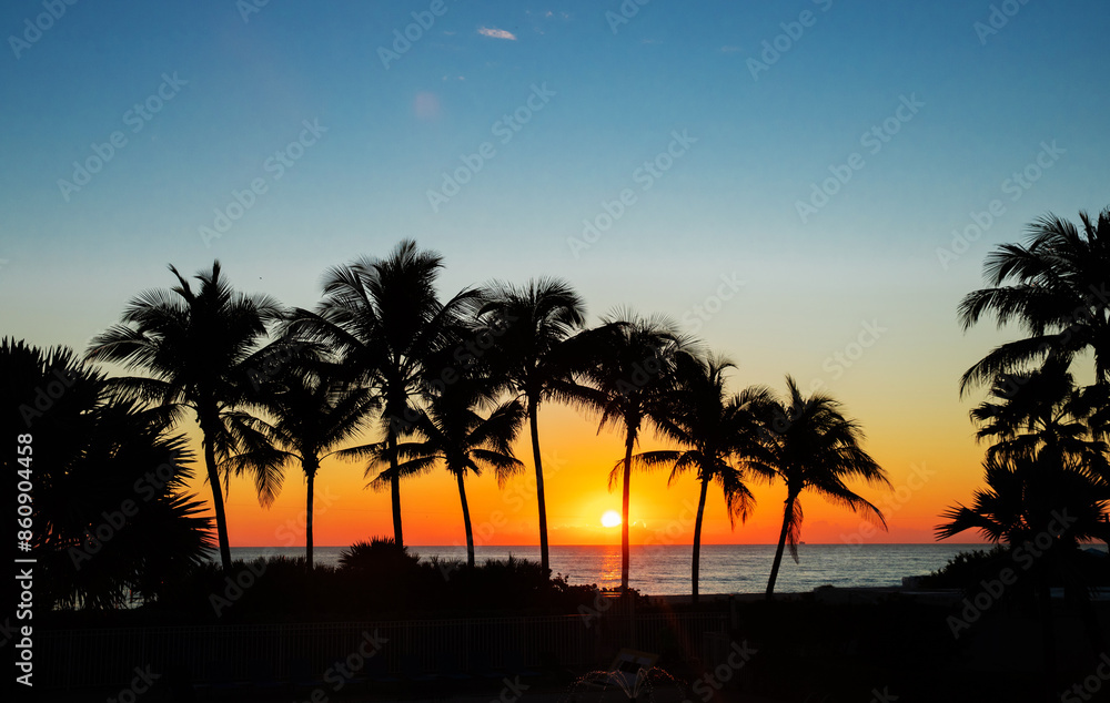 Miami, Florida. Tropical vacation spots Miami, Florida. Tropical vacation spots