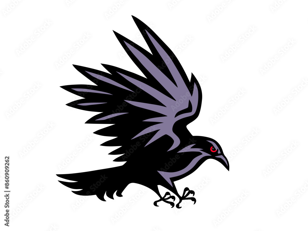 Obraz premium eagle tattoo illustration this is 