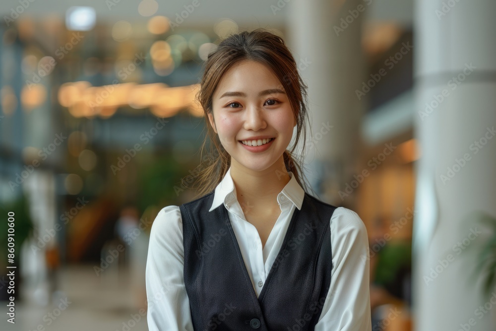 Fototapeta premium Young Asian women