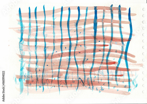abstract watercolor background with splashes