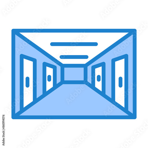 School Hallway Icon