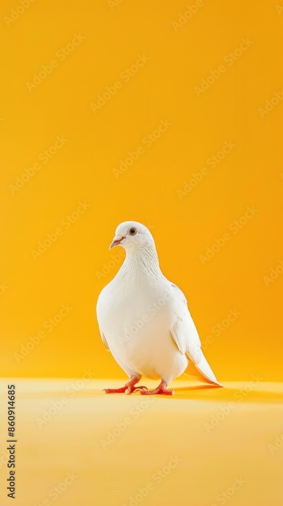 Obraz premium Pigeon award winning photography, minimalist, commercial ads photo, advertising, stunning
