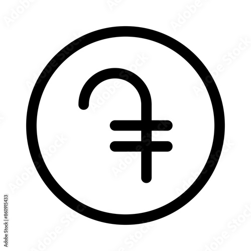 dram icon with line style, perfect for user interface projects