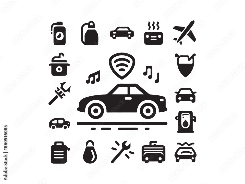 service icons set service icons set