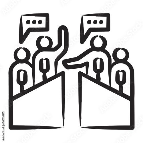 Debate Team Icon
