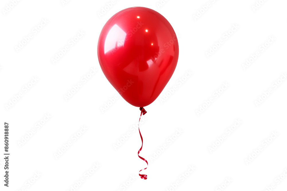 red balloon isolated on transparent background red balloon isolated on transparent background