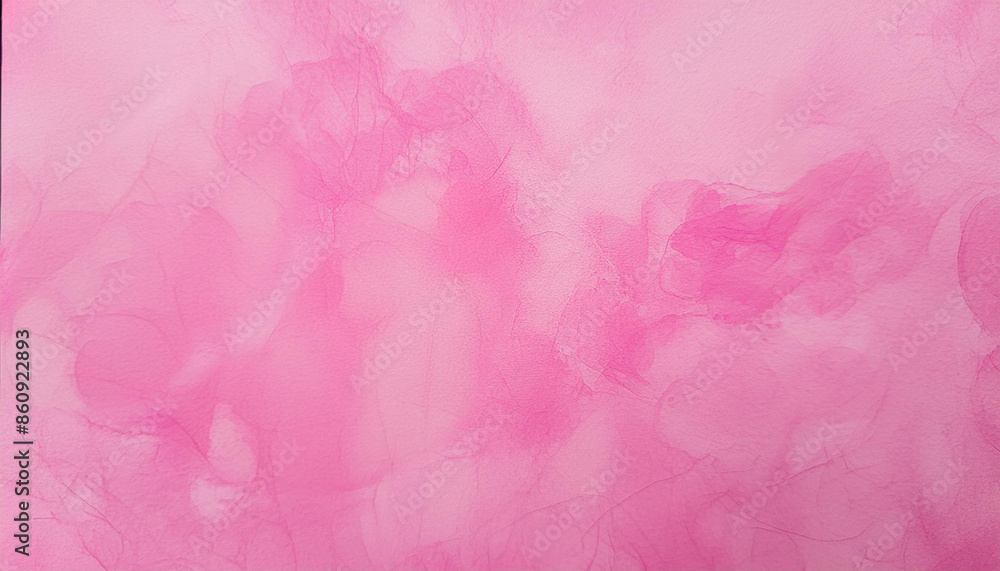 Pink watercolor background on paper texture Pink watercolor background on paper texture