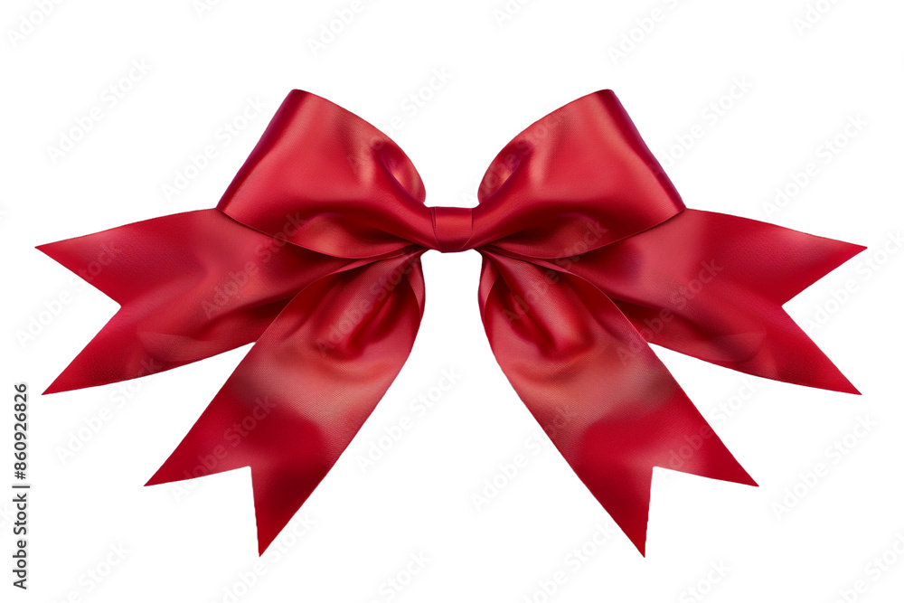 red ribbon bow isolated on transparent background red ribbon bow isolated on transparent background