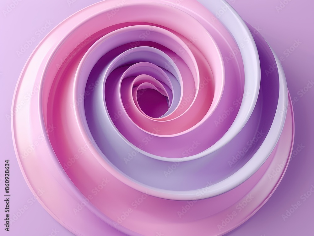Abstract spiral pattern featuring soft pink and purple gradients, creating a smooth and dynamic visual effect Abstract spiral pattern featuring soft pink and purple gradients, creating a smooth and dynamic visual effect