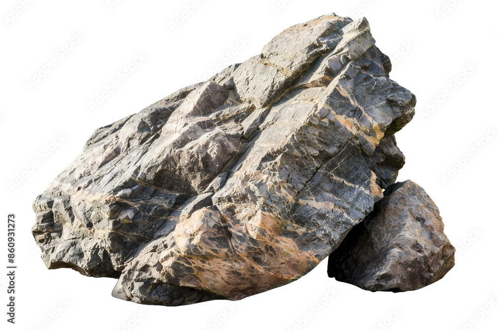 Fototapeta premium rock isolated on transparent background