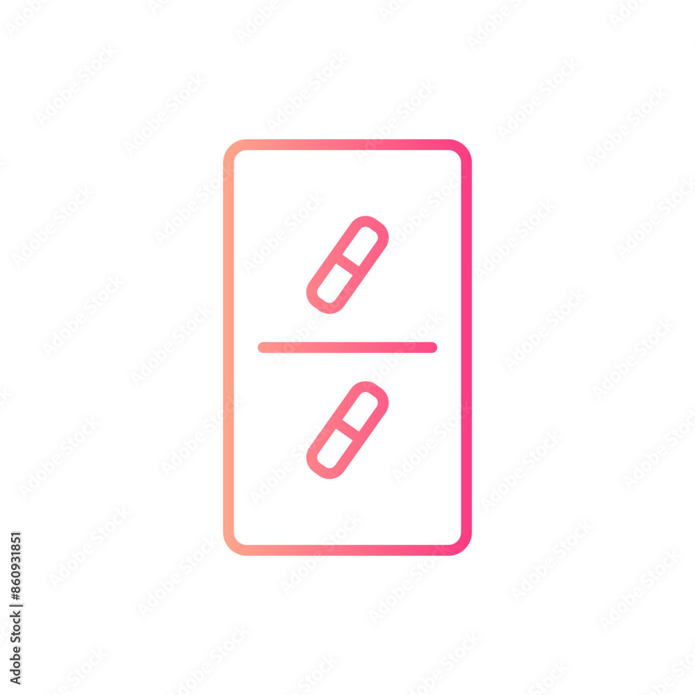 medicine gradient icon medicine gradient icon