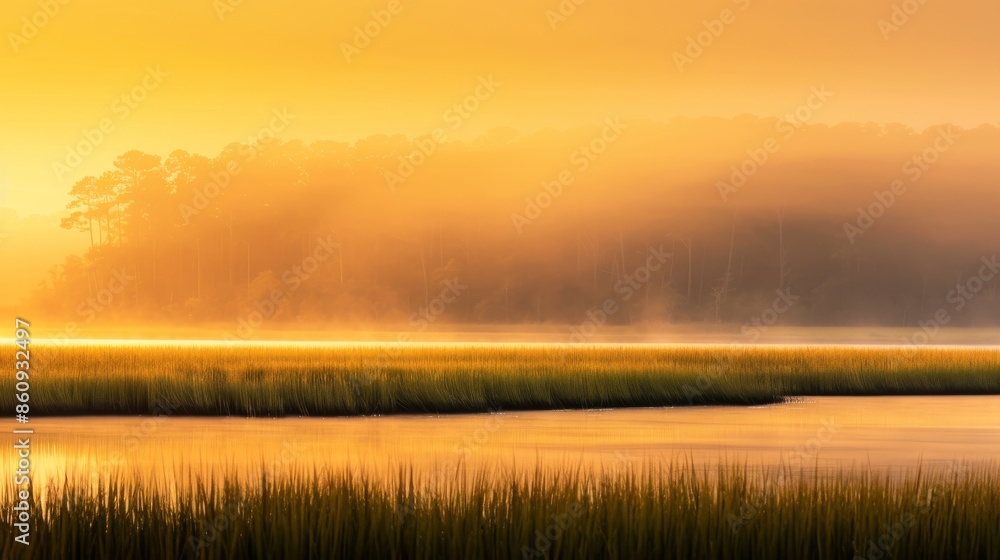 a sunrise over a protected wetland, blending tranquility and the importance of conservation with focus on, wetland preservation theme, ethereal, Double exposure, sunrise backdrop a sunrise over a protected wetland, blending tranquility and the importance of conservation with focus on, wetland preservation theme, ethereal, Double exposure, sunrise backdrop