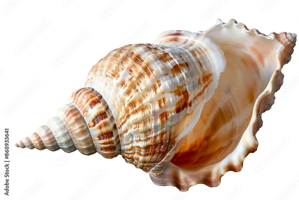 Obraz premium sea shell isolated on transparent background