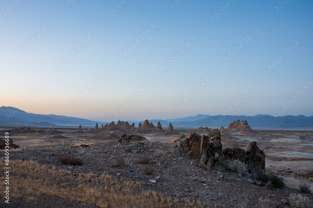 Trona Pinnacles After Sunset Trona Pinnacles After Sunset