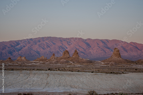 Trona Pinnacles After Sunset