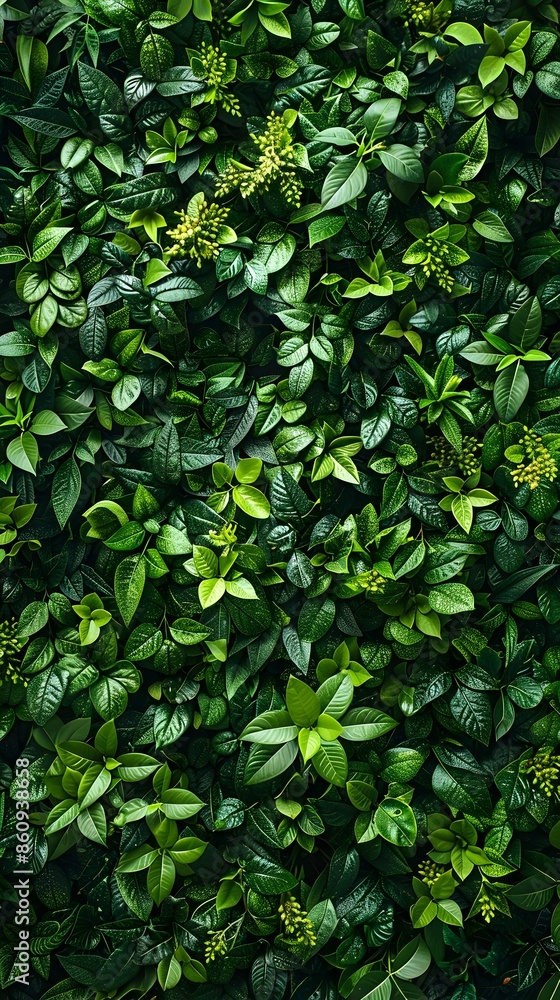 Lush Green Botanical Wall Backdrop for Eco Friendly Product Presentation Lush Green Botanical Wall Backdrop for Eco Friendly Product Presentation