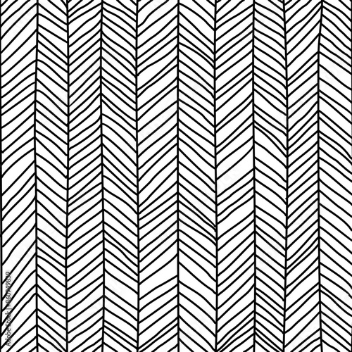 seamless stripe organic hand drawn line art seamless pattern. applicable for background, wallpaper and other decorative purpose such textile and clothing	