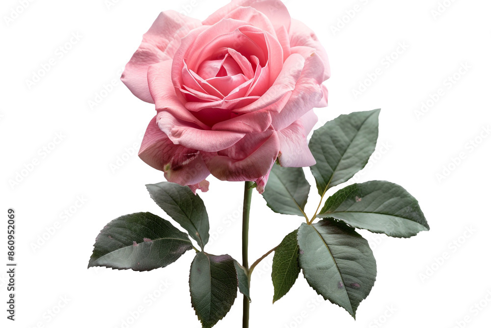 custom made wallpaper toronto digitalsingle pink rose isolated on transparent background
