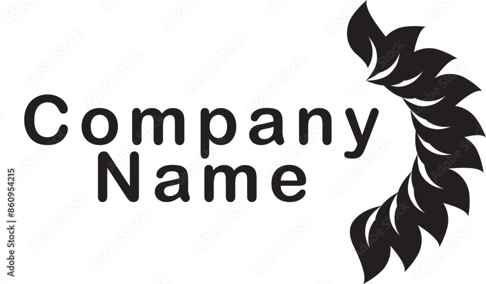 Obraz premium Simple Logo