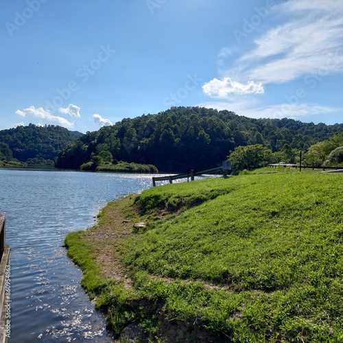 lake in the mountains