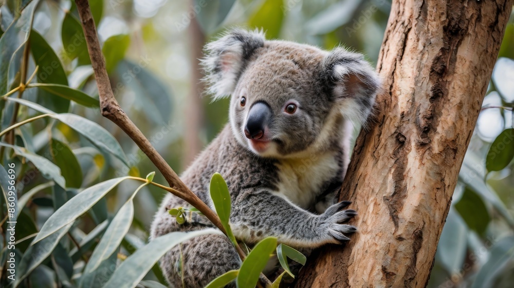Obraz premium koala in tree