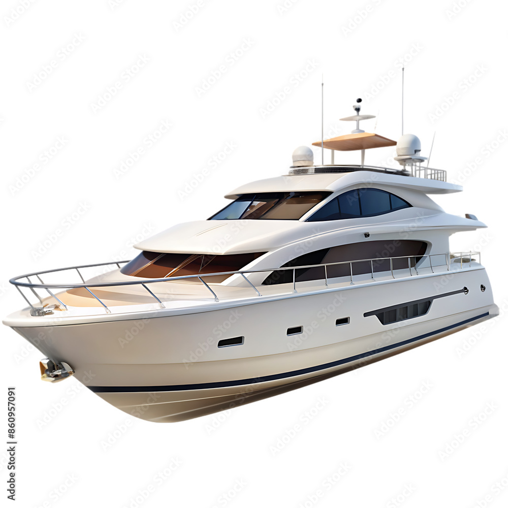 yacht on transparent background yacht on transparent background