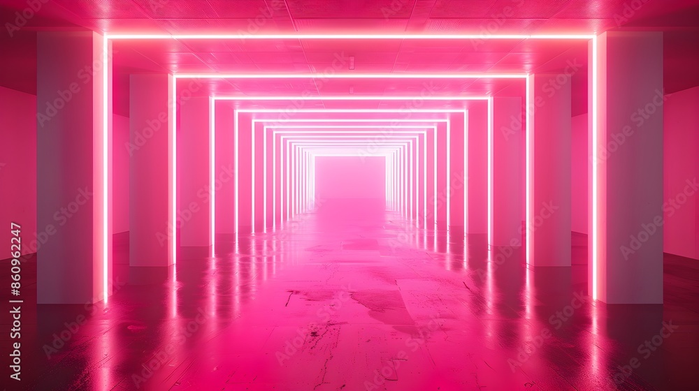 Mesmerizing Neon Pink Gradient Backdrop for Futuristic Product Displays and Concepts Mesmerizing Neon Pink Gradient Backdrop for Futuristic Product Displays and Concepts