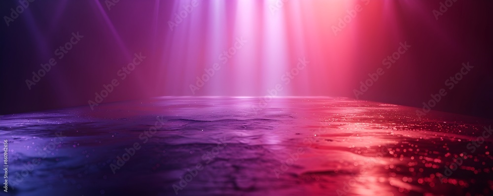 Vibrant Neon Gradient Background with Smooth Light Beams for Modern Product Displays Vibrant Neon Gradient Background with Smooth Light Beams for Modern Product Displays