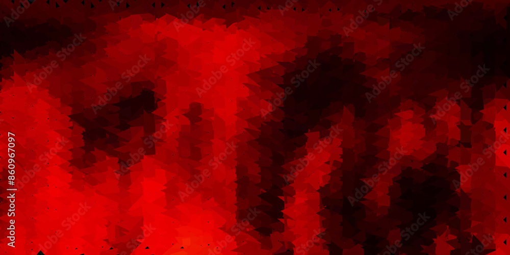 Dark orange vector triangle mosaic backdrop. Dark orange vector triangle mosaic backdrop.