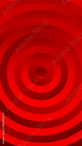 abstract background circle red gradient expand out