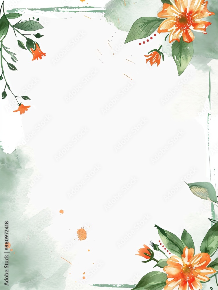 A vertical A4 journal page, designed for daily reflections A vertical A4 journal page, designed for daily reflections