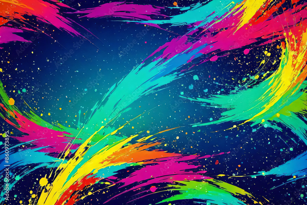 abstract background with rainbow abstract background with rainbow