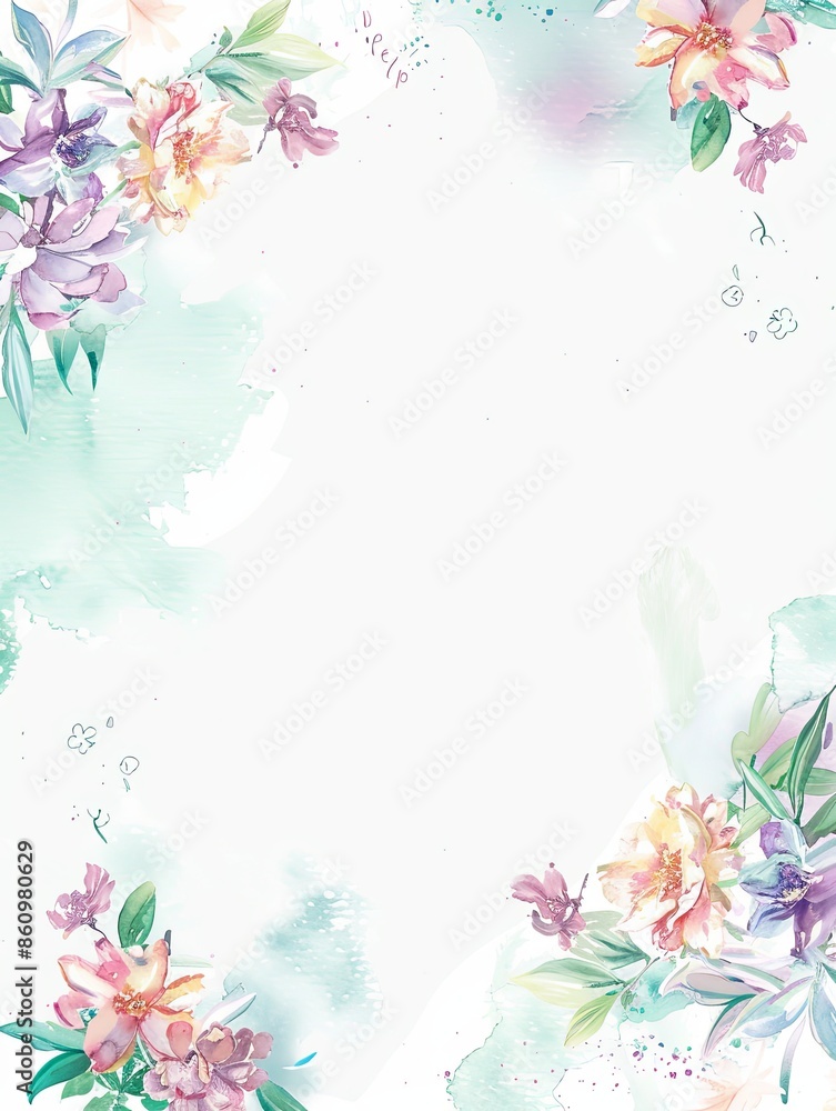 A vertical A4 journal page, designed for daily reflections A vertical A4 journal page, designed for daily reflections