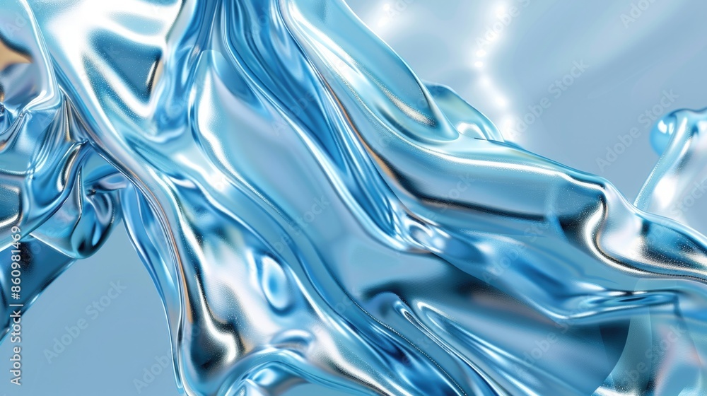 Blue Glossy. Vibrant Light Blue Background for Creative Business Design Blue Glossy. Vibrant Light Blue Background for Creative Business Design