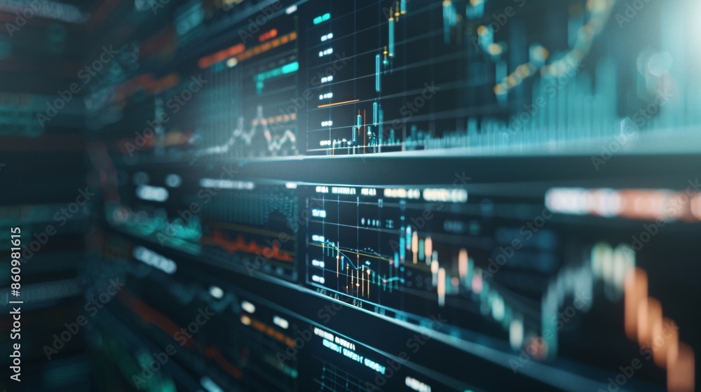 Amidst a dark, futuristic backdrop, holographic bankruptcy documents shine brightly, displaying detailed financial information. The image conveys the gravity of a financial crisis in a Amidst a dark, futuristic backdrop, holographic bankruptcy documents shine brightly, displaying detailed financial information. The image conveys the gravity of a financial crisis in a