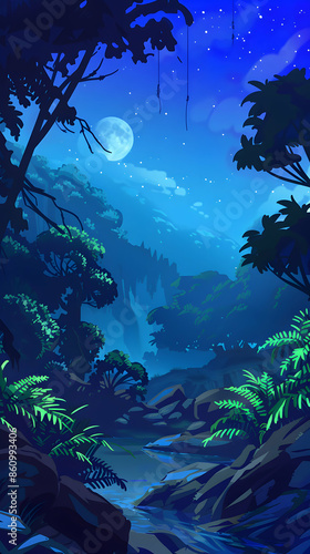 Moonlit Jungle Adventure © 성환 이