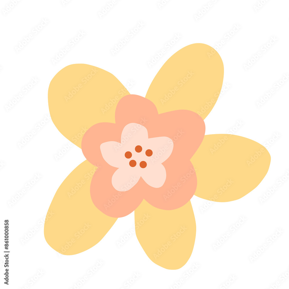 Illuatration of flower Illuatration of flower
