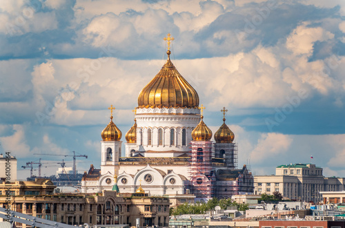 Cathedral of Christ the Saviour in Moscow, Russia