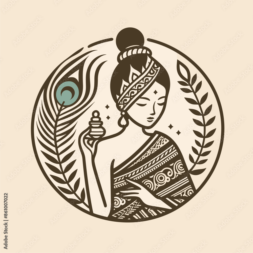 Create a logo that looks ASEAN with a figure of a woman as the main object For beauty and food and herbal businesses
Create a logo that looks ASEAN with a figure of a woman as the main object For beauty and food and herbal businesses