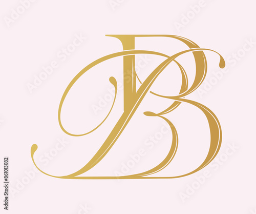 BB, logo BB ,Letter BB ,monogram BB